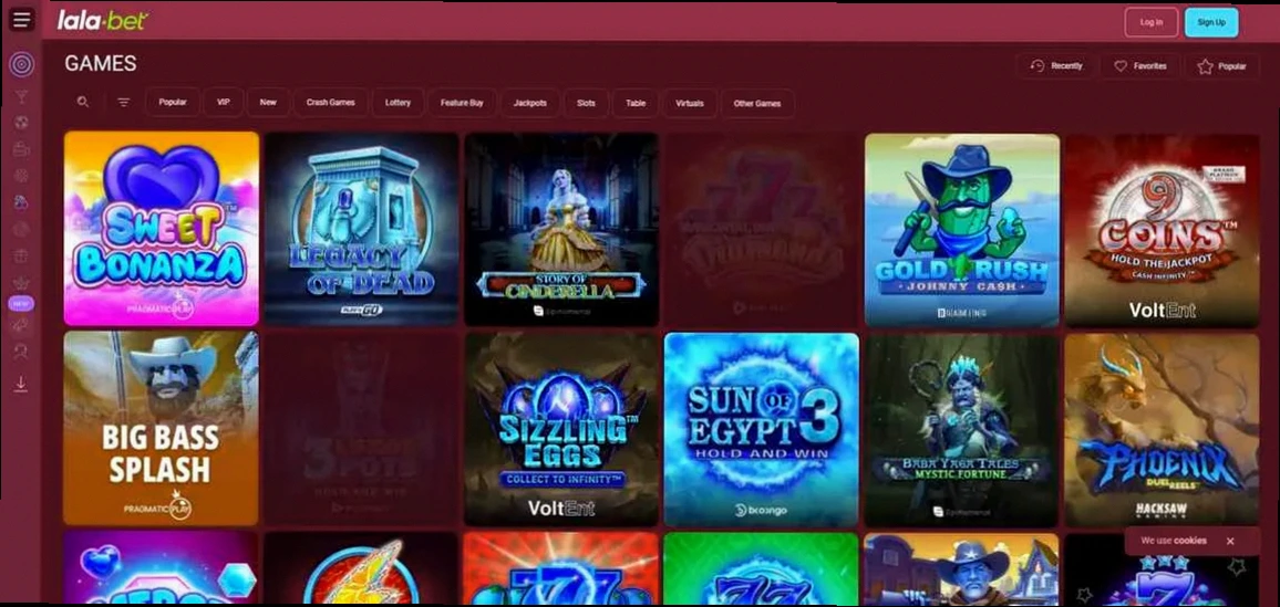 Lalabet casino welkomstbonus tot €1.000 + 150 gratis spins